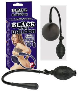 Анальная пробка - Black Anal Balloon