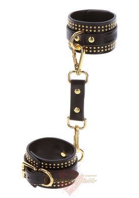 Наручники - Taboom Vogue Studded Wrist Cuffs Set Black TB17420 фото