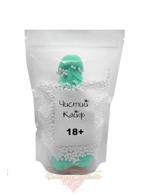 Craft member soap with suction cup Pure Kaif Turquoise size XL natural