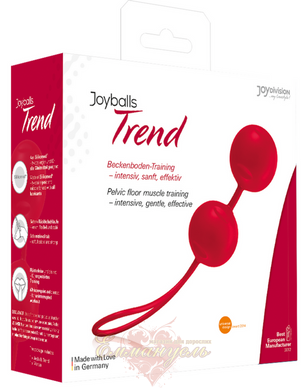 Vaginal beads - Joyballs Trend, red