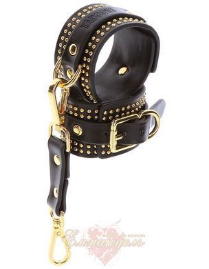 Наручники - Taboom Vogue Studded Wrist Cuffs Set Black TB17420 фото