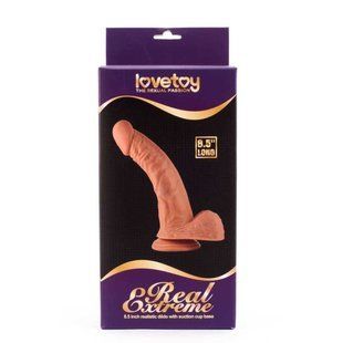 Phalloimitator with scrotum - Real Extreme Dildo #5 6452LVTOY133 &mdash; photos