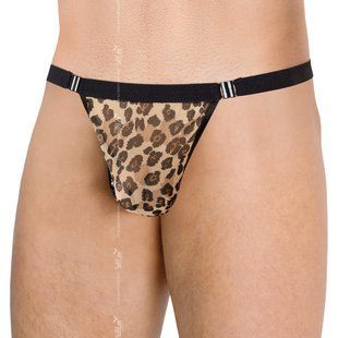 Мужские стринги - Mens Thong 4528, panther, One Size 5591452850 фото