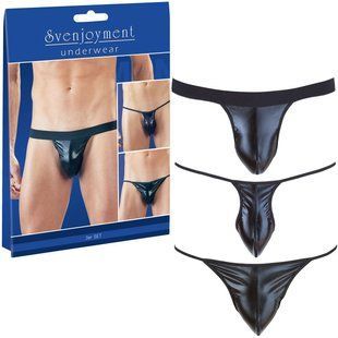2111497 Men Strings pack of 3 - black, S-L 21114971151 &mdash; photos