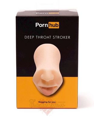 Masturbator's mouth - Pornhub Deep Throat Stroker