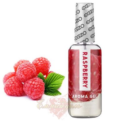 Edible Lubricant Gel - EGZO AROMA GEL - Raspberry, 50 мл