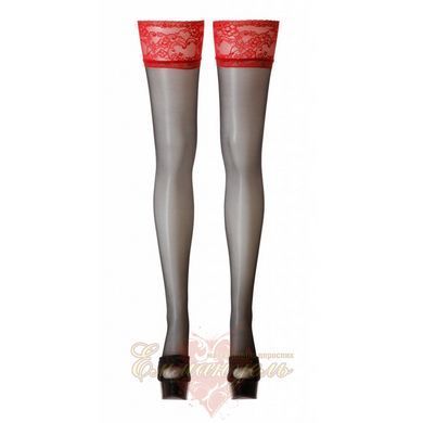 Stockings - 2520494 Halterlose mit rot, 2 513225204943611 &mdash; photos