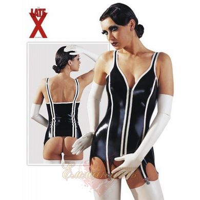 Latex corset - LX Strapscorsage, M