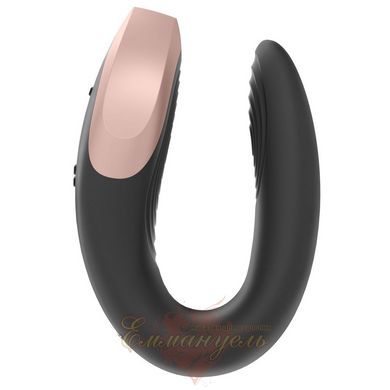 Smart vibrator for couples - Satisfyer Double Love (Black)