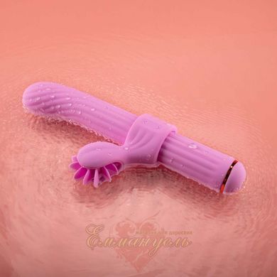Вібратор Otouch Magic Stick S1 Plus Pink &mdash; з 4 насадками, бездротовий SO9437 фото