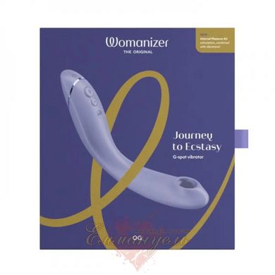 Вибратор для точки G c вакуумной стимуляцией - Womanizer OG Lilac