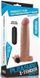 Lengthening Penis cap - Pleasure X-Tender Vibrating Penis Sleeve Flesh 2"