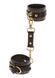 Наручники - Taboom Vogue Studded Wrist Cuffs Set Black TB17420 фото 5