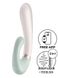 Smart heated rabbit vibrator - Satisfyer Heat Wave Mint