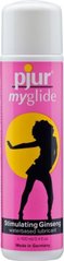 Exciting water-based lubricant - pjur my glide 100 ml, with ginseng, warms