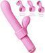 Вібратор Otouch Magic Stick S1 Plus Pink &mdash; з 4 насадками, бездротовий SO9437 фото 1