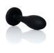 Анальная пробка - Jewellery Silicone Black Plug S Clear 62530064-00152 фото 4
