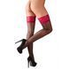 Stockings - 2520494 Halterlose mit rot, 2 513225204943611 - photos (2