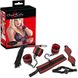 Set of BDSM - 2492482 Bondage Set red/black, mask, gag, whip, cuffs