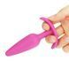 Анальная пробка Lure me butt plug s pink 6452LV-BK17S-1 фото 2