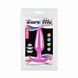 Анальная пробка Lure me butt plug s pink 6452LV-BK17S-1 фото 3