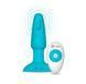 Анальная пробка - b-Vibe rimming Plug Blue Vibrator 61325857930000 фото 3
