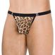 Mens Thong 4528, panther, One Size