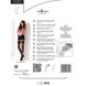Stockings - Passion ST003 3/4 graphite, classic, with openwork silicone rubber
