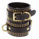 Наручники - Taboom Vogue Studded Wrist Cuffs Set Black TB17420 фото 3