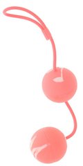 Вагинальные шарики - Marbelized DUO BALLS, PINK