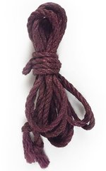 Jute rope BDSM 8 meters, 6 mm, lavender