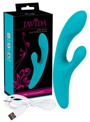 Hi-tech vibrator - Javida Vibe with clit stimulat