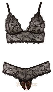 Underwear - 2212404 Bra and G-string black, XL 513222124041051 &mdash; photos