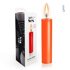 Low temperature wax candle - Art of Sex size M 15 cm Orange