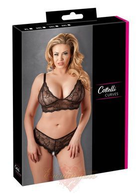 Underwear - 2212404 Bra and G-string black, XL 513222124041051 &mdash; photos