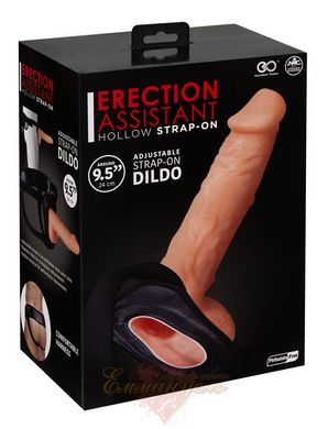 Страпон - Erection Assistant Hollow Strap-On