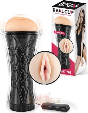 Мастурбатор-вагина с вибрацией - Real Body — Real Cup Vagina Vibrating