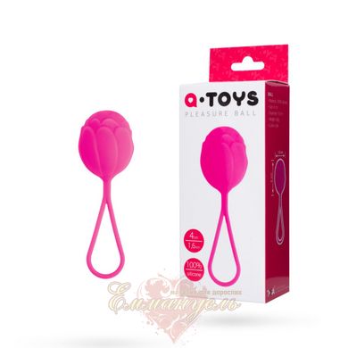 Вагінальна кулька - A-TOYS 764002 Keggel Balls, silicone, pink