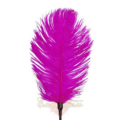 Щекоталка со страусиным пером - Art of Sex - Puff Peak, цвет Темно-розовый