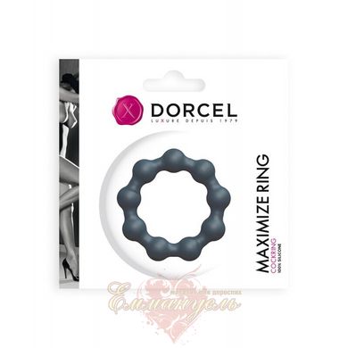 Cock Ring - Dorcel Maximize Ring, elastic, with stimulating balls