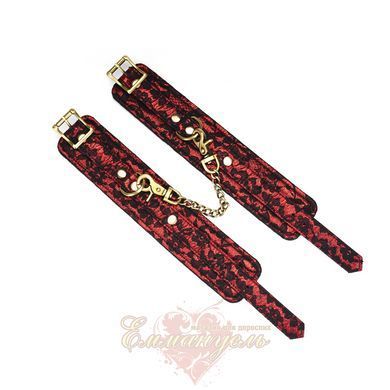 Наручники Liebe Seele Victorian Garden Wrist Cuff, кольца и соединительная цепочка SO9473 фото