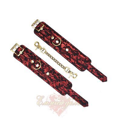 Наручники Liebe Seele Victorian Garden Wrist Cuff, кольца и соединительная цепочка SO9473 фото