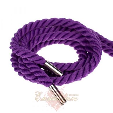Rope for bondage - Premium Silky, 5 m, Purple