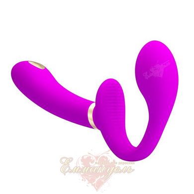 Strapon - Pretty Love - Thunderbird, 12 Vibration Functions 3 Electric Shock Functions