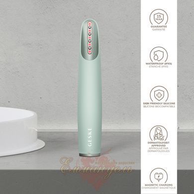 Прибор для укрепления кожи GESKE Skin Firming Wand 7в1 green, тонизация лица HB0429 фото