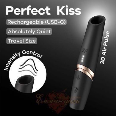 Vacuum stimulator - Satisfyer Perfect Kiss, magnetic 3D Air Pulse technology, 30 operating modes SX2161 &mdash; photos