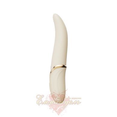 Вибратор Zalo EVE Ivory White &ndash; вибрация и ротация, имитация язычка, подогрев до 39 &deg;C SO9548 фото