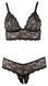Underwear - 2212404 Bra and G-string black, XL 513222124041051 - photos (4