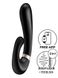 Smart heated rabbit vibrator - Satisfyer Heat Wave Black