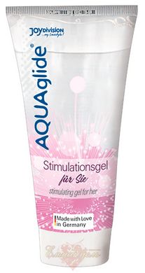 Lubricant - AQUAglide stimulating gel for her, 25 ml